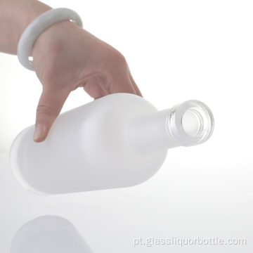 100ml claras frascos lisos frascos de licor de vidro frasco